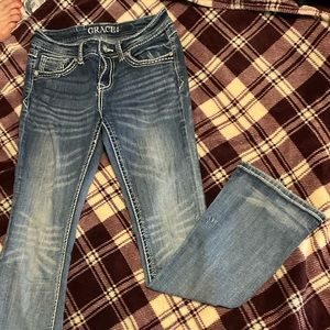 Grace in LA boot cut jeans.